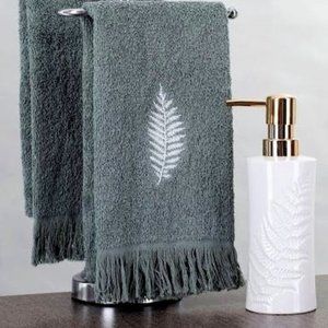 SERENDIPITY Spa Collection 3 Piece Leaf Counter Top Set